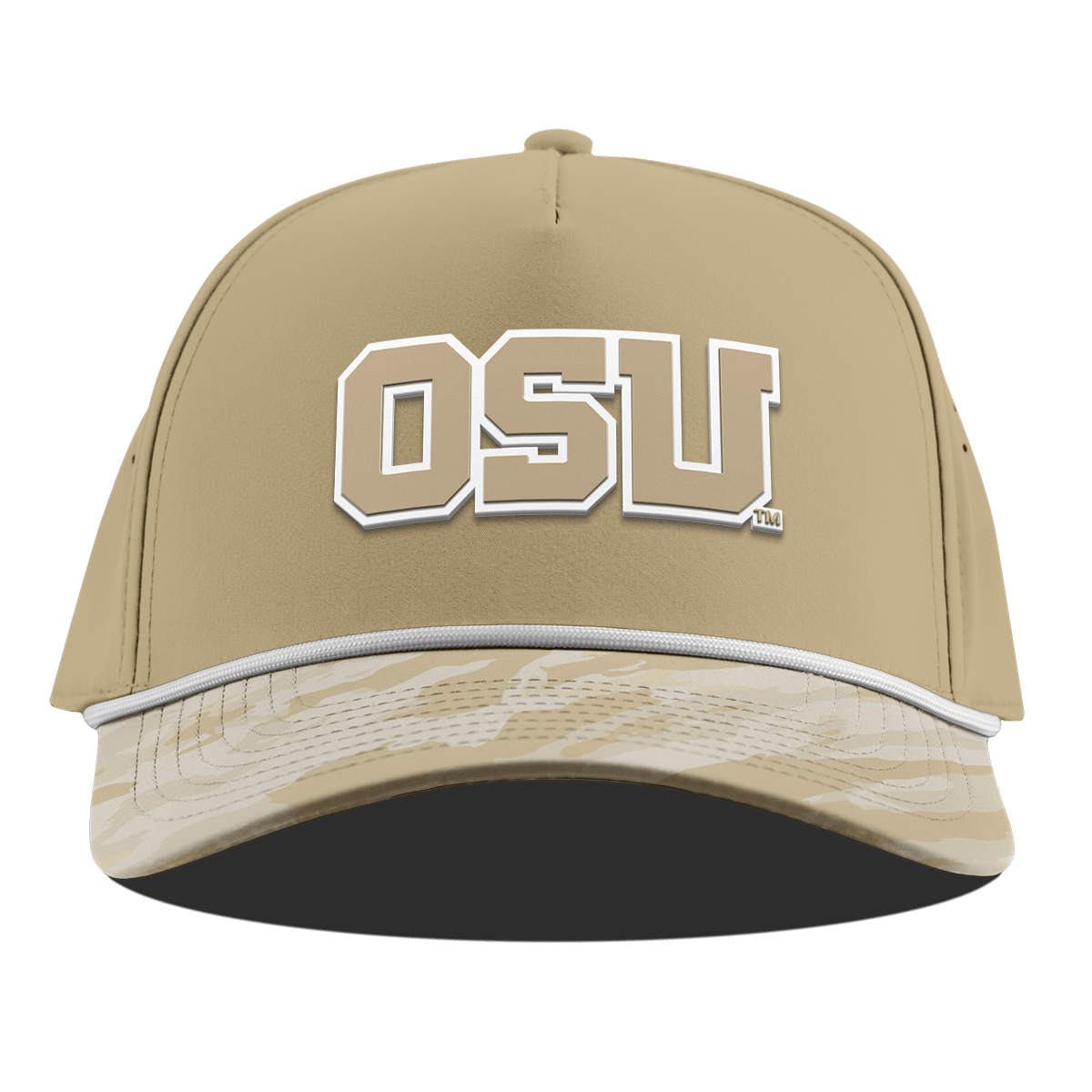 Oregon State University "Oregon State Desert Camo Series" Curved 5 Panel Rope Desert/Desert Camo