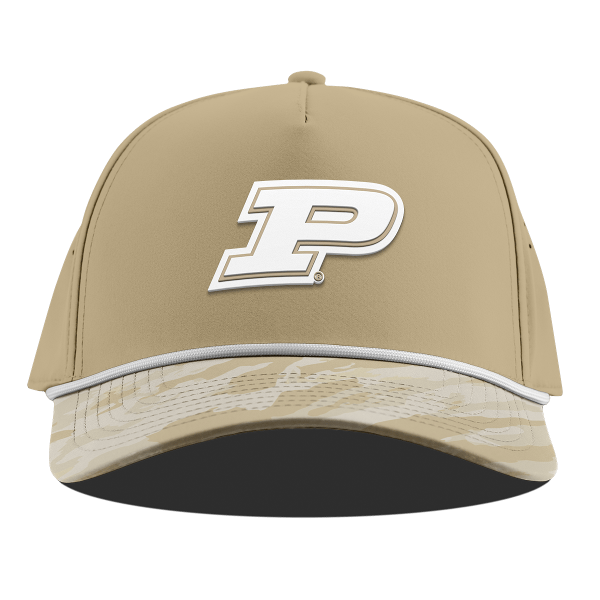 Purdue University "Purdue Desert Camo Series" Curved 5 Panel Rope Desert/Desert Camo