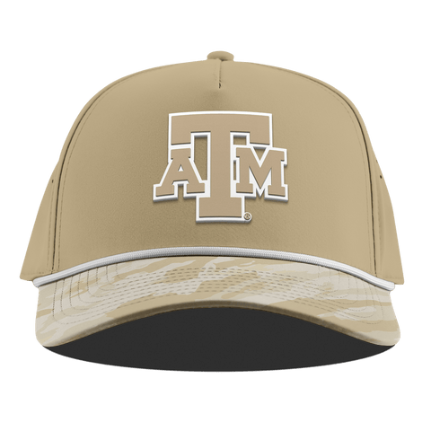 Texas A&M University "Texas Desert Camo Series" Curved 5 Panel Rope Desert/Desert Camo
