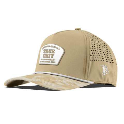 True Grit Curved 5 Panel Rope Desert/Desert Camo