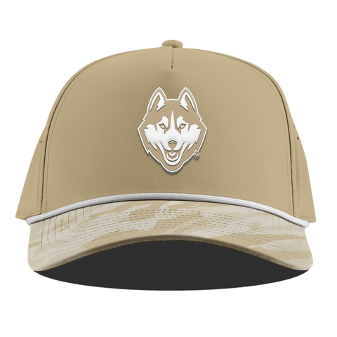 University of Connecticut "UConn Desert Camo Series" Curved 5 Panel Rope Desert/Desert Camo
