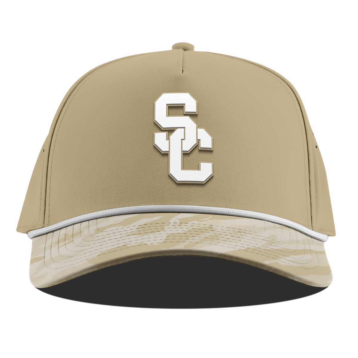 University of Southern California "USC DC Series" Curved 5 Panel Rope Desert/Desert Camo