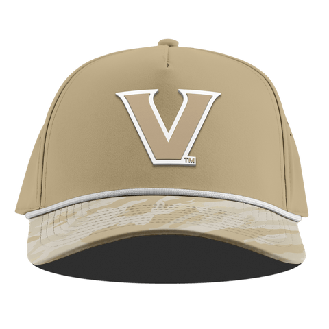 Vanderbilt University "Vanderbilt DC Series" Curved 5 Panel Rope Desert/Desert Camo