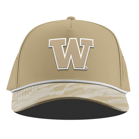 University of Washington "Washington Desert Camo Series" Curved 5 Panel Rope Desert/Desert Camo