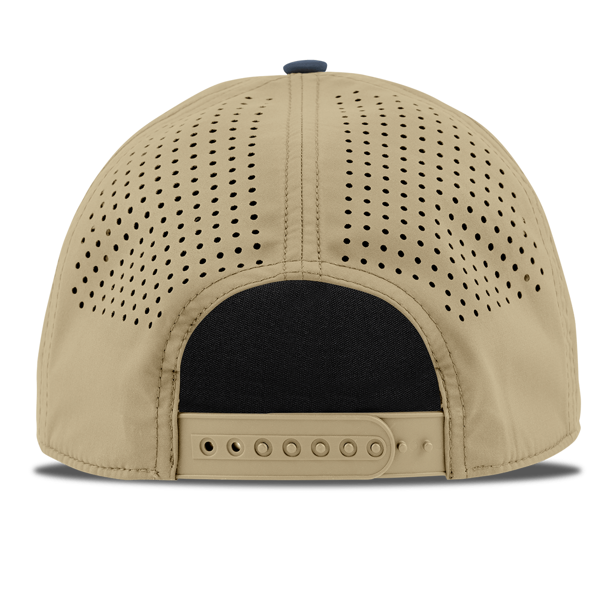 United States Naval Academy "Naval Academy Team Logo Gold" Curved 5 Panel Rope Back Desert/Orion