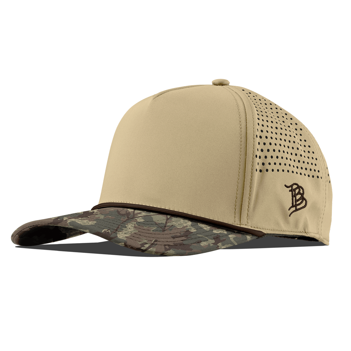 Bare Curved 5 Panel Rope Desert/Timber Camo