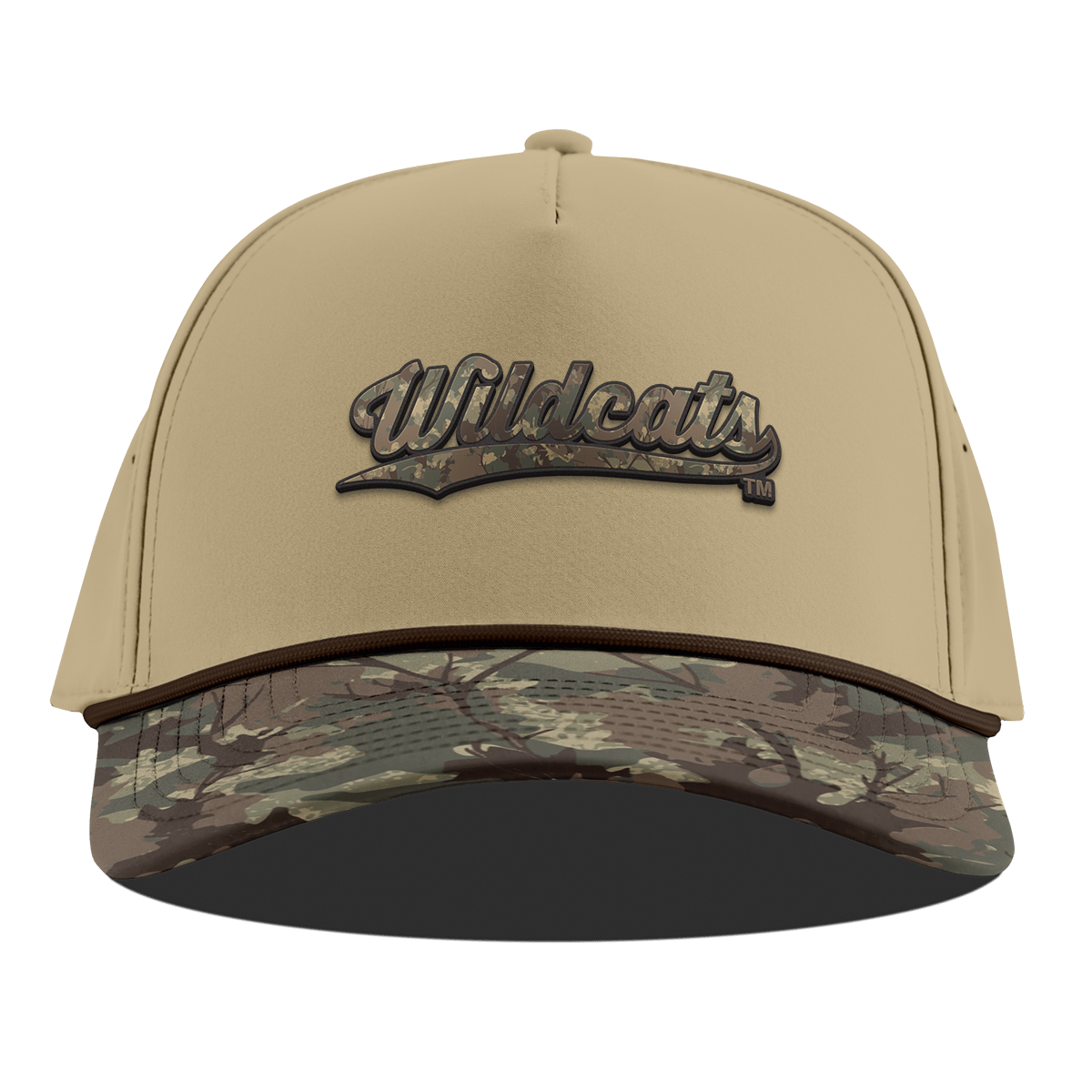 University of Arizona "U of A Timber Camo Series" Curved 5 Panel Rope Desert/Timber Camo