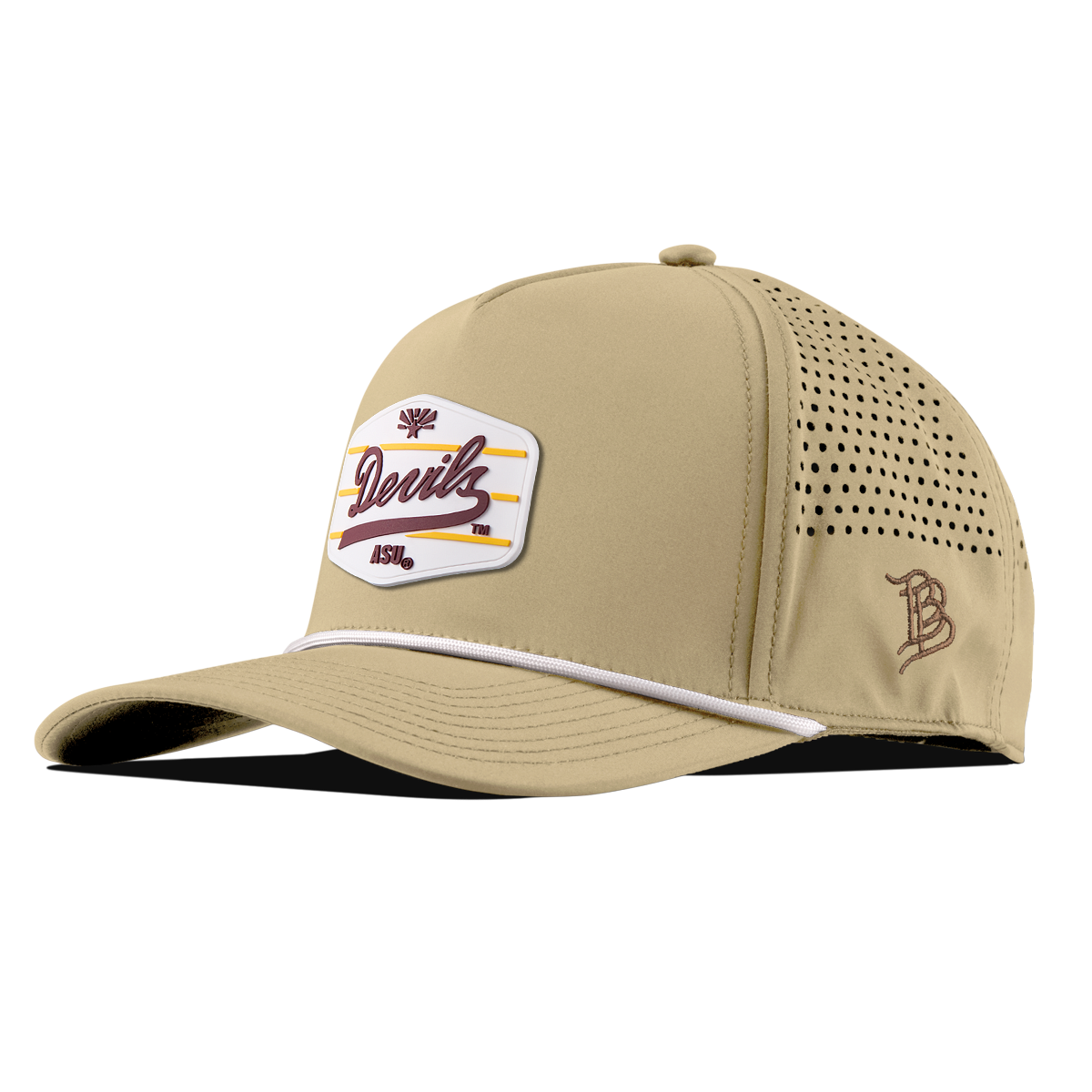 Arizona State University "ASU Devils" Curved 5 Panel Rope Desert