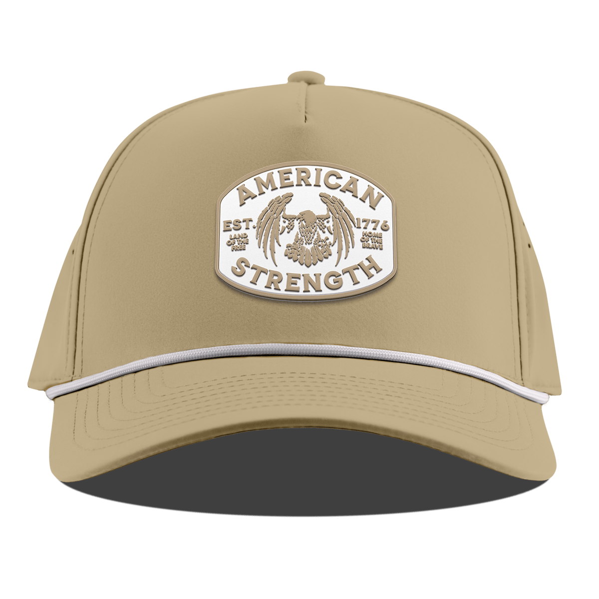 American Strength Curved 5 Panel Rope Desert