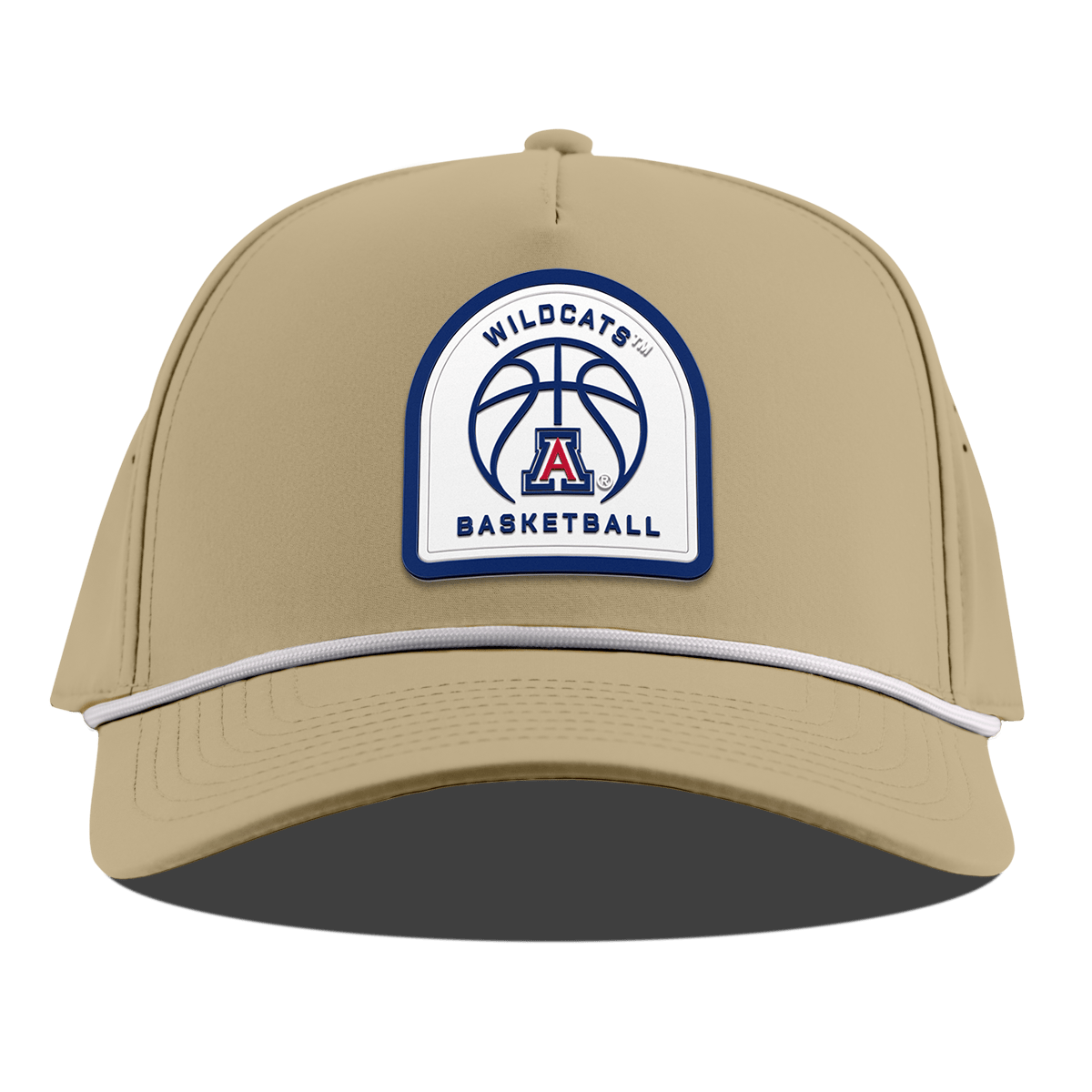 University of Arizona "Arizona Basketball" Curved 5 Panel Rope Desert