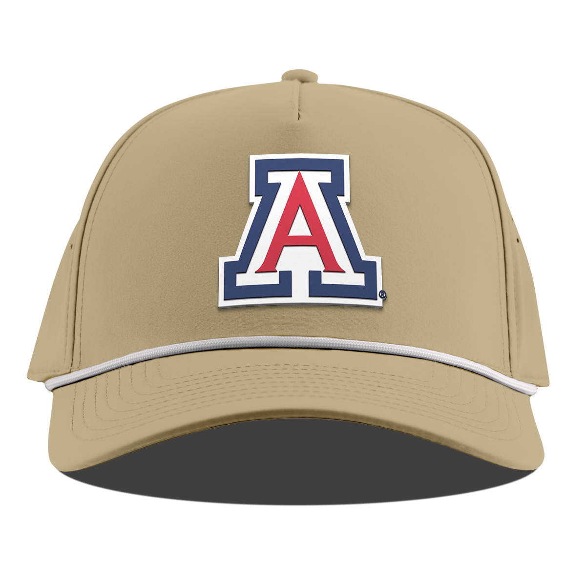 University of Arizona "Arizona Block" Curved 5 Panel Rope Desert
