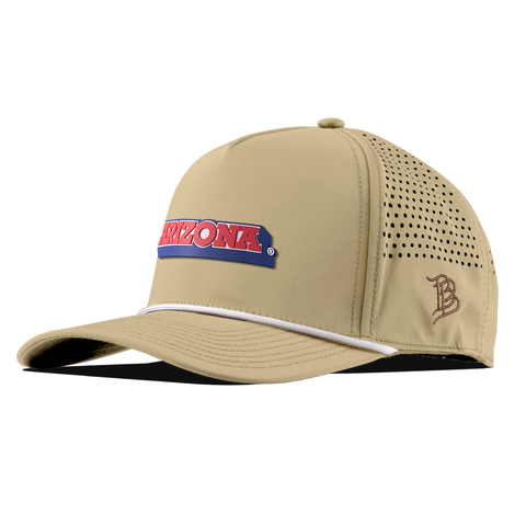University of Arizona "Arizona Collegiate" Curved 5 Panel Rope Back Desert