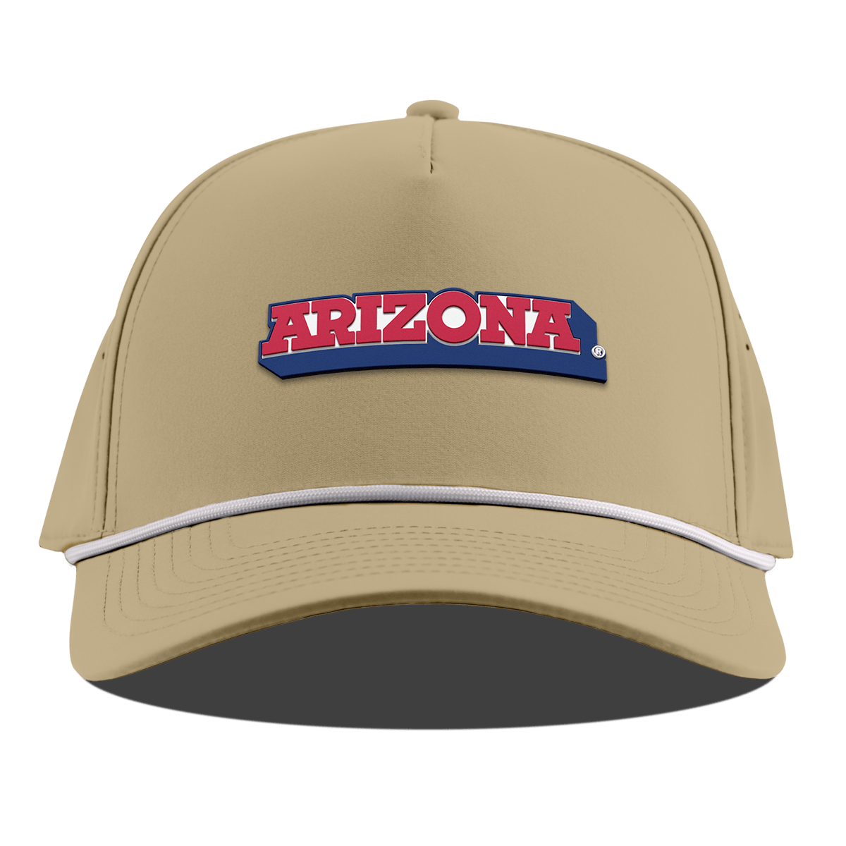 University of Arizona "Arizona Collegiate" Curved 5 Panel Rope Desert
