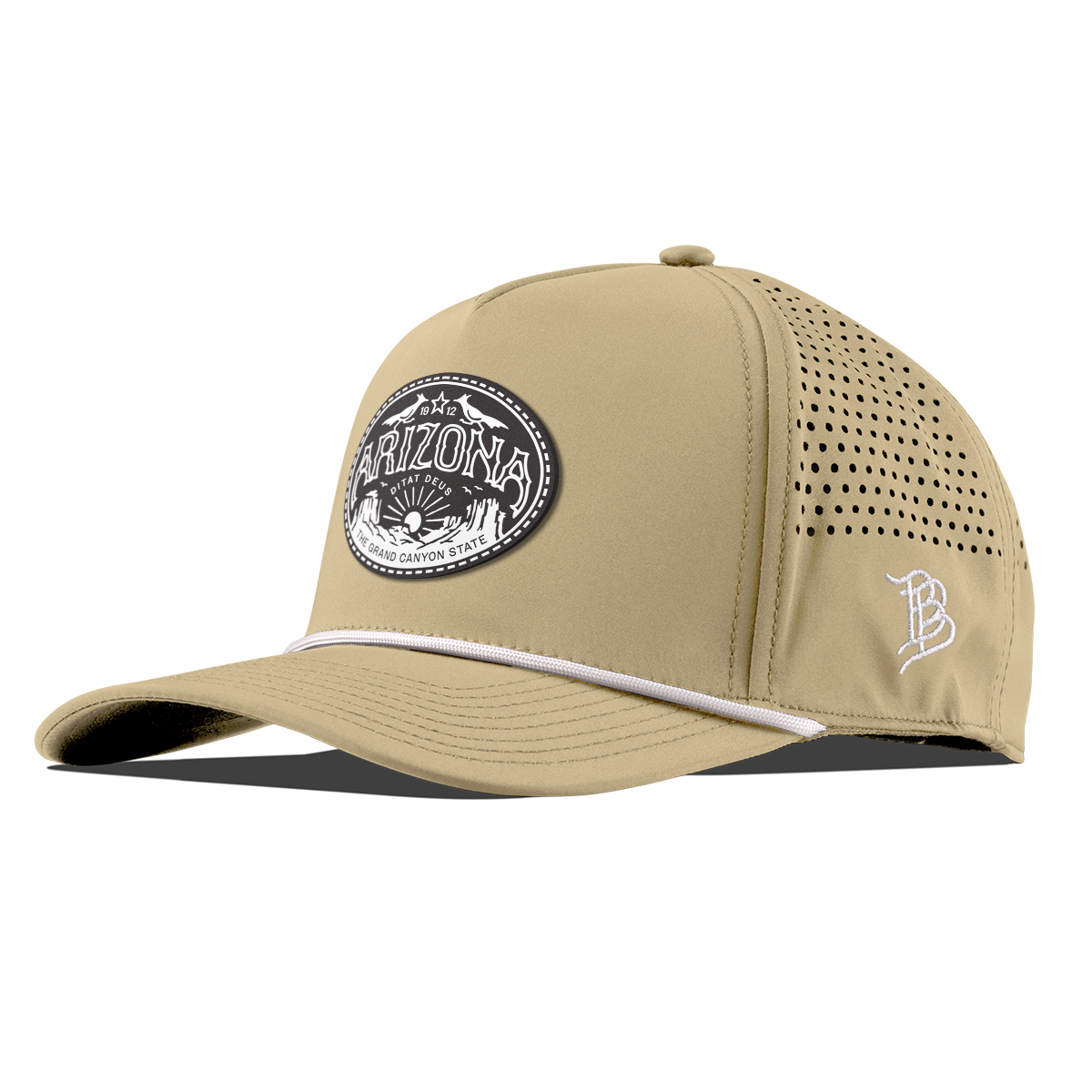 Arizona Traveler Curved 5 Panel Rope Desert