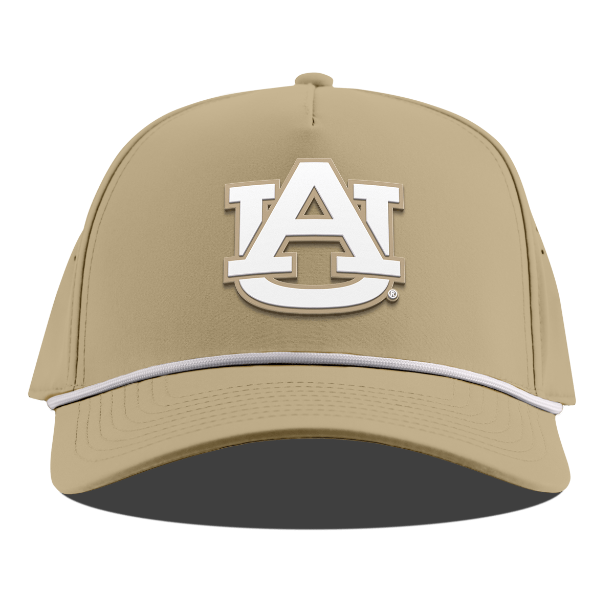 Auburn University "Auburn DC Series" Curved 5 Panel Rope Desert