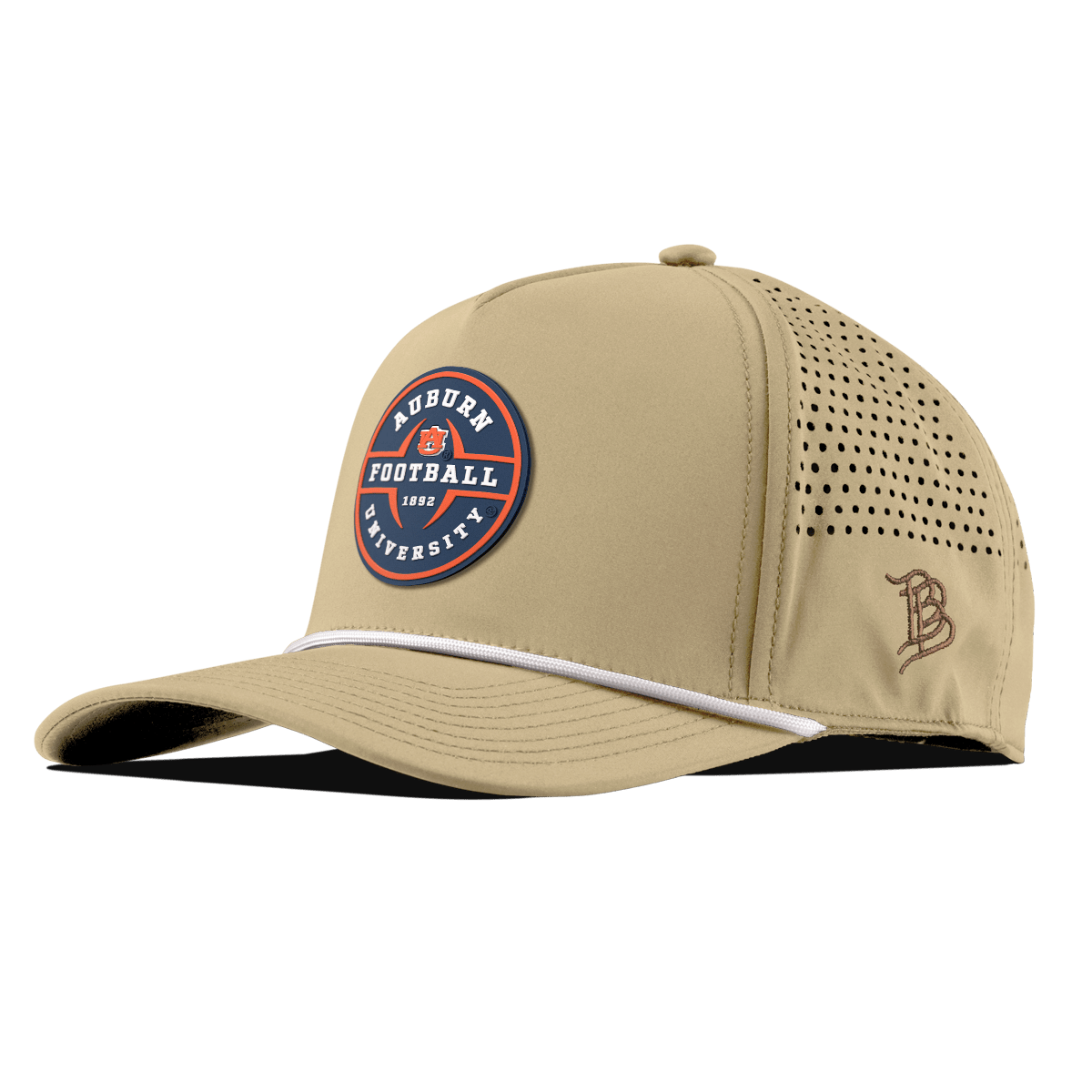 Auburn University "Auburn Football" Legacy Curved 5 Panel Rope Desert