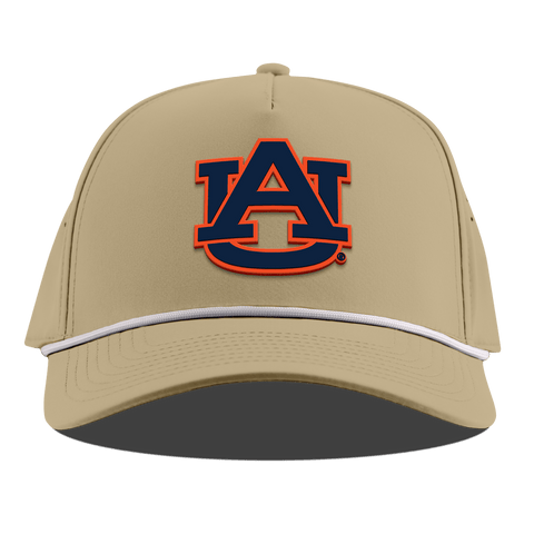 Auburn University "Auburn Team Logo" Curved 5 Panel Rope Desert
