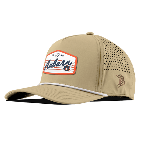 Auburn University "Auburn Tigers Football" Legacy Curved 5 Panel Rope Desert