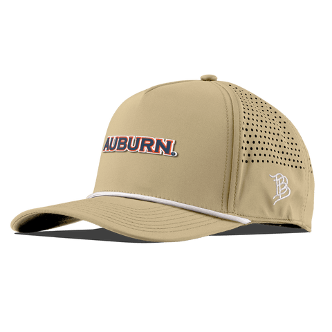 Auburn University "Auburn Block" Curved 5 Panel Rope Desert