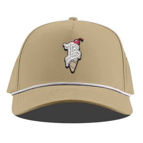 BB Drip Cone Curved 5 Panel Rope Desert