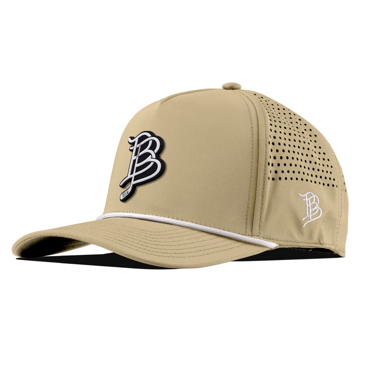 BB Hockey Cutout PVC Curved 5 Panel Rope Desert