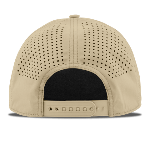 Alaska Patriot Series Curved 5 Panel Rope Back Desert/White