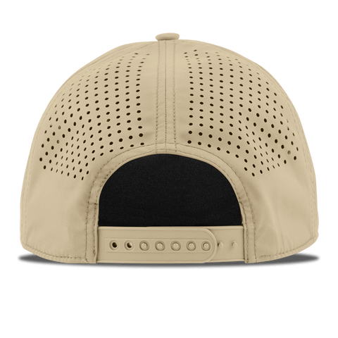Old Glory Stealth Curved 5 Panel Rope Back Desert/White