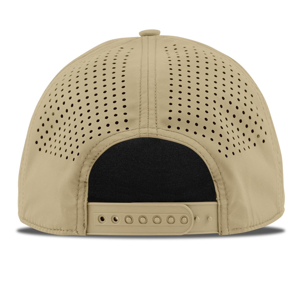 Colorado State University "Colorado State Block" Curved 5 Panel Rope Back Desert/White