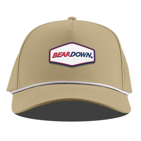 University of Arizona "Bear Down Arizona" Curved 5 Panel Rope Desert