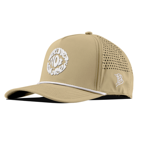Birdies Not Bogeys® Curved 5 Panel Rope Desert