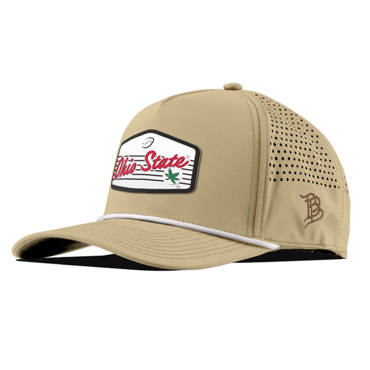 Ohio State University "Buckeyes Football'" Curved 5 Panel Rope Desert