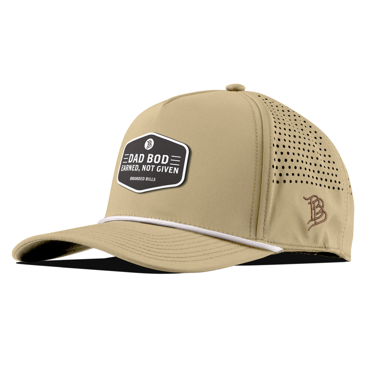 Dad Bod Curved 5 Panel Rope Desert