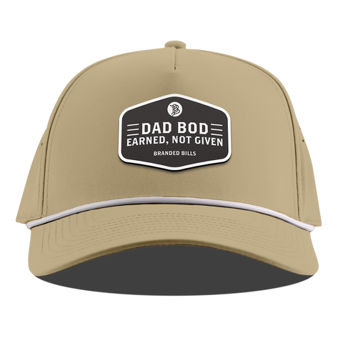 Dad Bod Curved 5 Panel Rope Desert