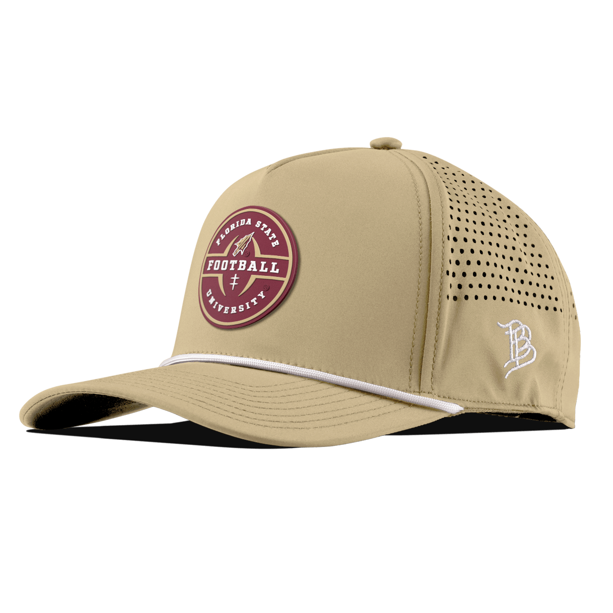 Florida State University "Florida State Football Legacy" Curved 5 Panel Rope Desert