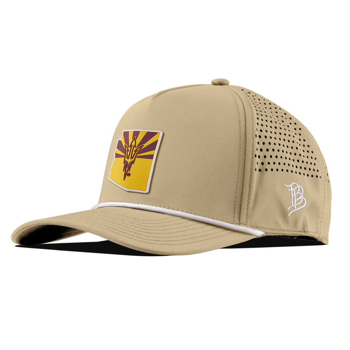 Arizona State University "Fork 'Em State" Curved 5 Panel Rope Desert
