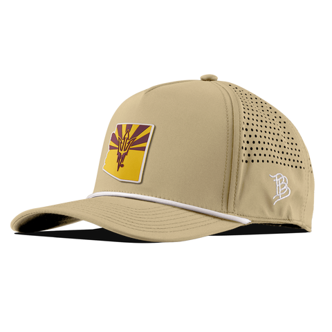 Arizona State University "Fork 'Em State" Curved 5 Panel Rope Desert