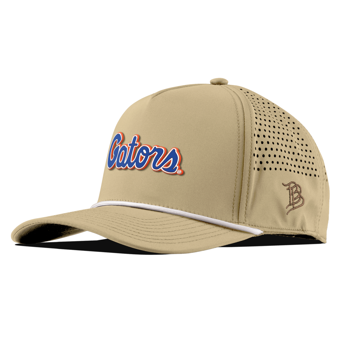 University of Florida "Gator Script" Curved 5 Panel Rope Desert