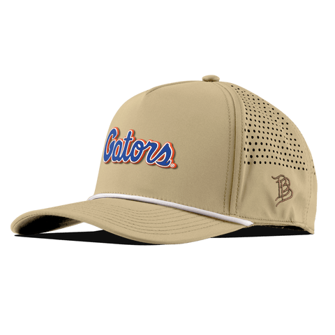 University of Florida "Gator Script" Curved 5 Panel Rope Desert