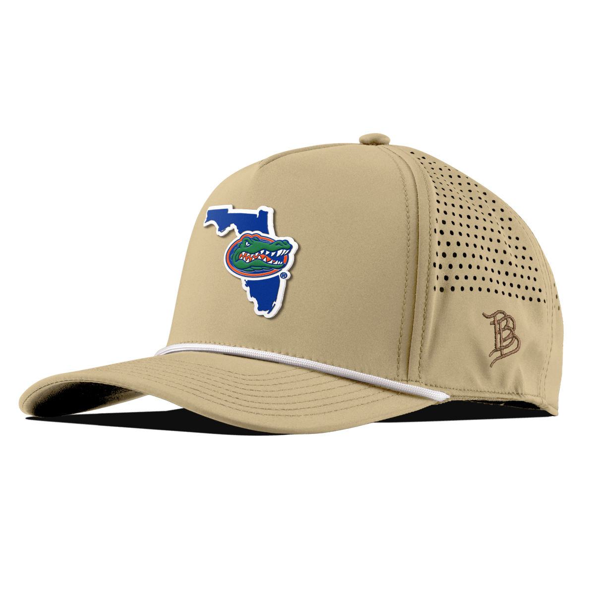 University of Florida "Gator State" Curved 5 Panel Rope Desert