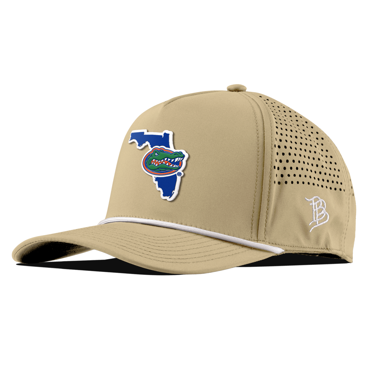 University of Florida "Gator State" Curved 5 Panel Rope Desert