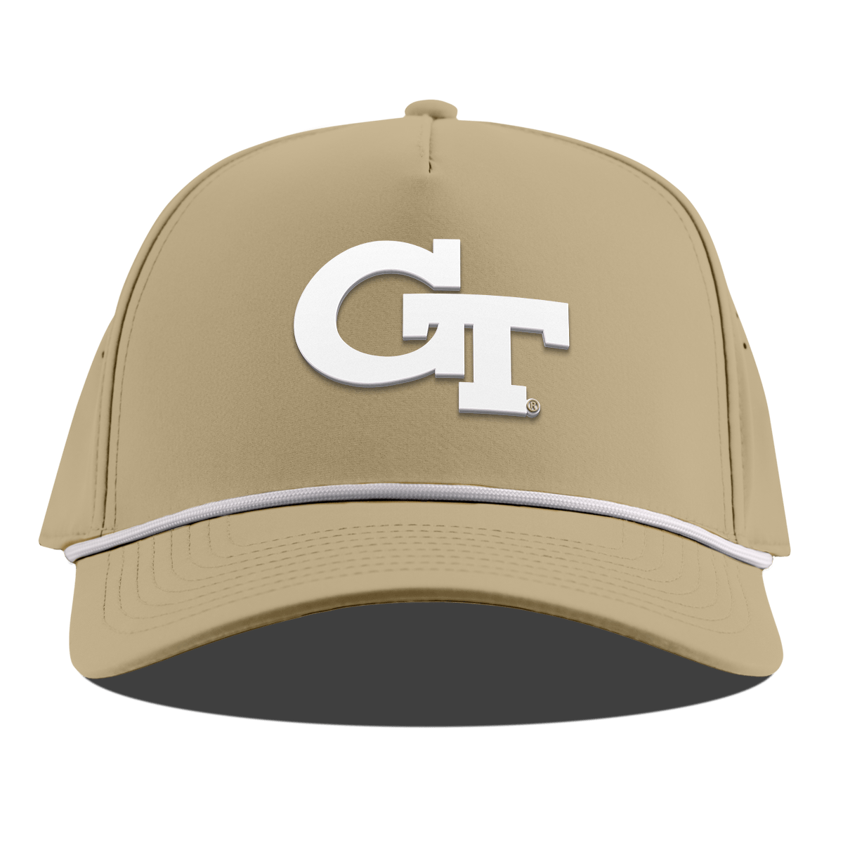 Georgia Tech "Georgia Tech DC Series" Curved 5 Panel Rope Desert