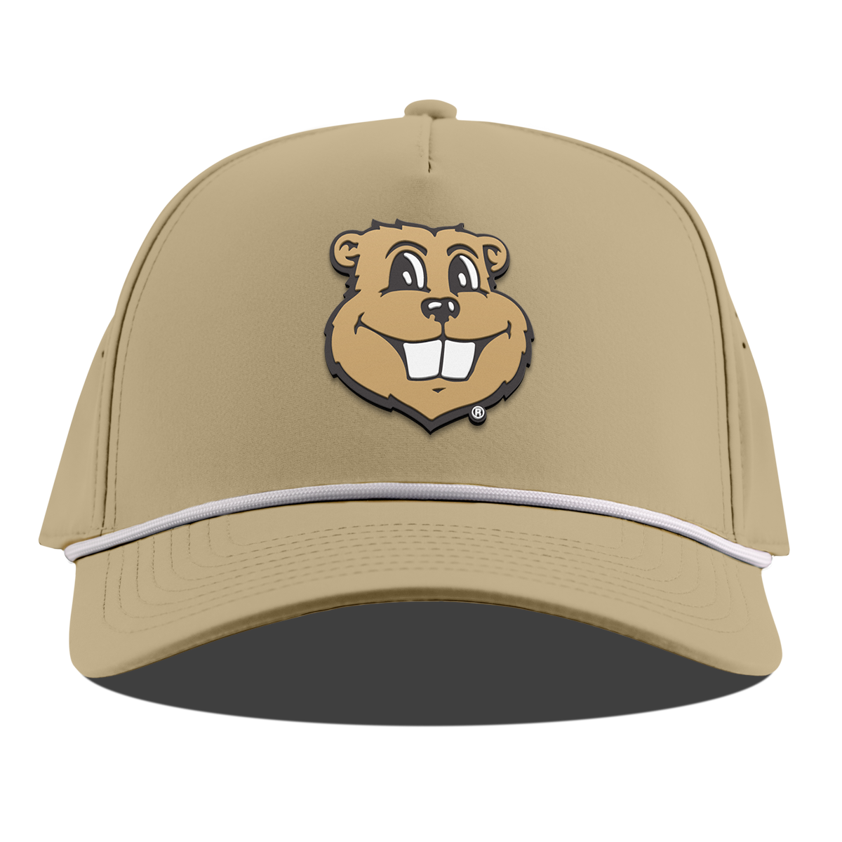 University of Minnesota "Goldy Gopher" Curved 5 Panel Rope Desert