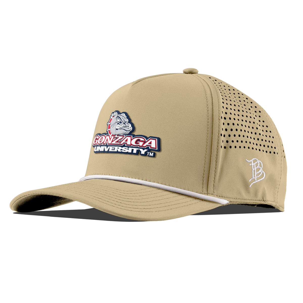 Gonzaga University "Gonzaga Team Logo" Curved 5 Panel Rope Desert