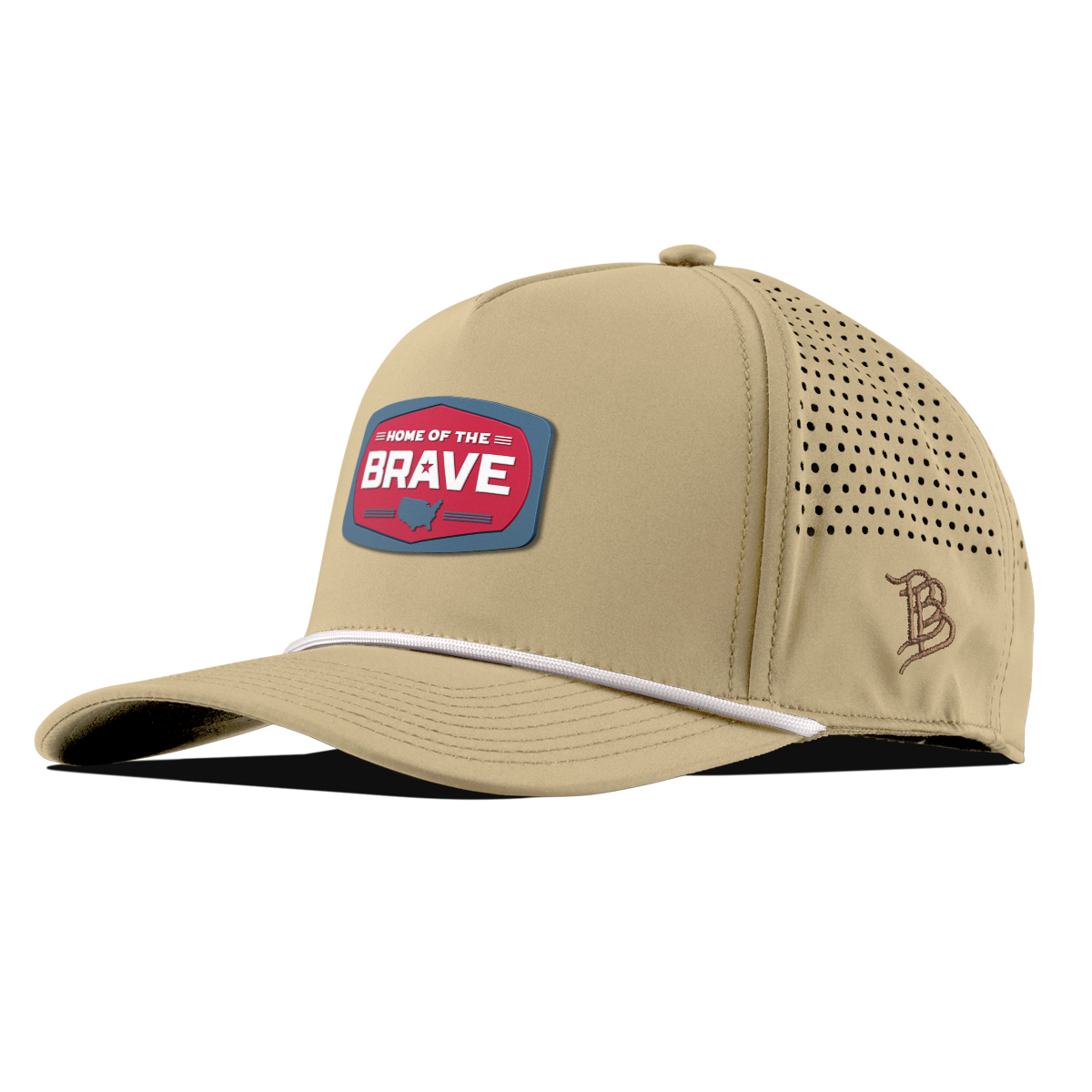 Home of the Brave Curved 5 Panel Rope Desert