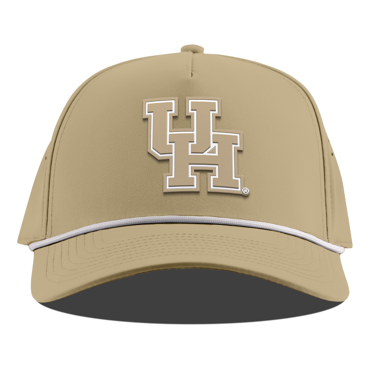 University of Houston "Houston DC Series" Curved 5 Panel Rope Desert