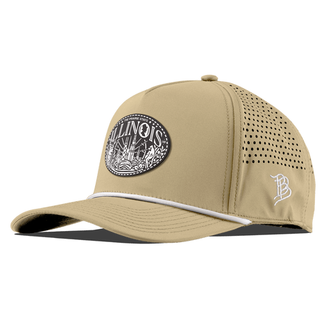 Illinois Traveler Curved 5 Panel Rope Desert
