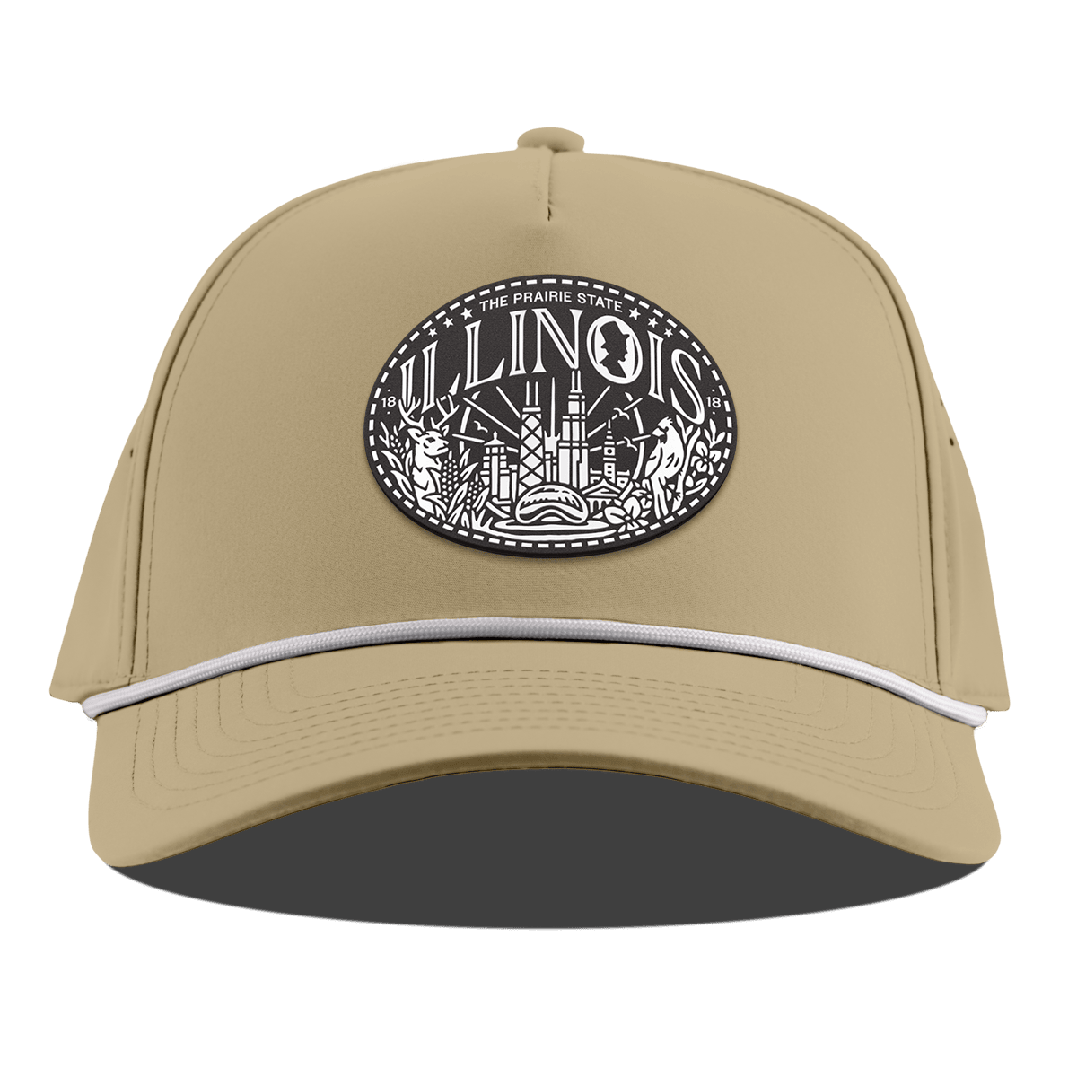 Illinois Traveler Curved 5 Panel Rope Desert