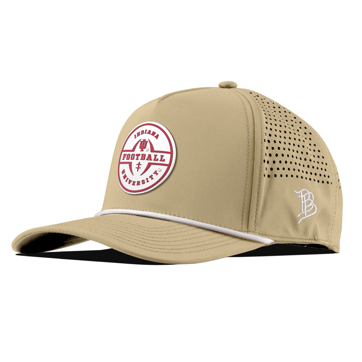 Indiana University "Indiana Football Legacy" Curved 5 Panel Rope Desert