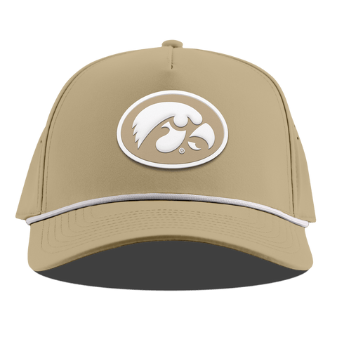 University of Iowa "Iowa DC Series" Curved 5 Panel Rope Desert