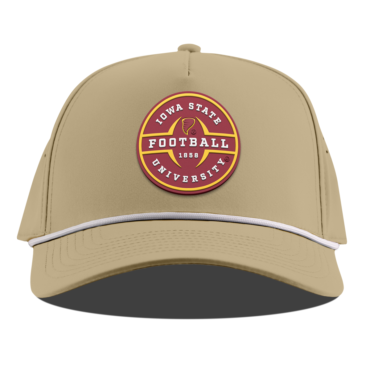 Iowa State University "Iowa State Football Legacy" Curved 5 Panel Rope Desert